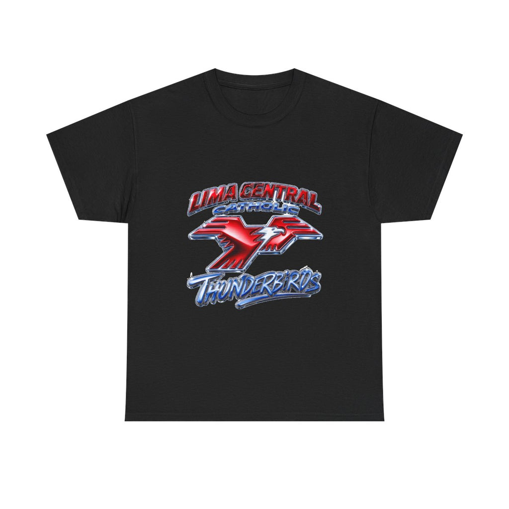 Lima Central Catholic Chrome Y2k Tee