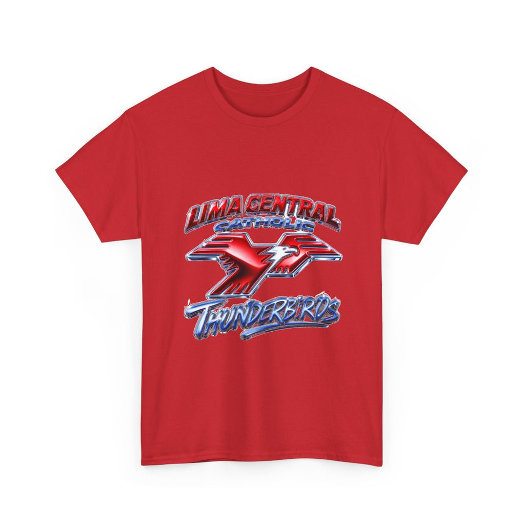 Lima Central Catholic Chrome Y2k Tee