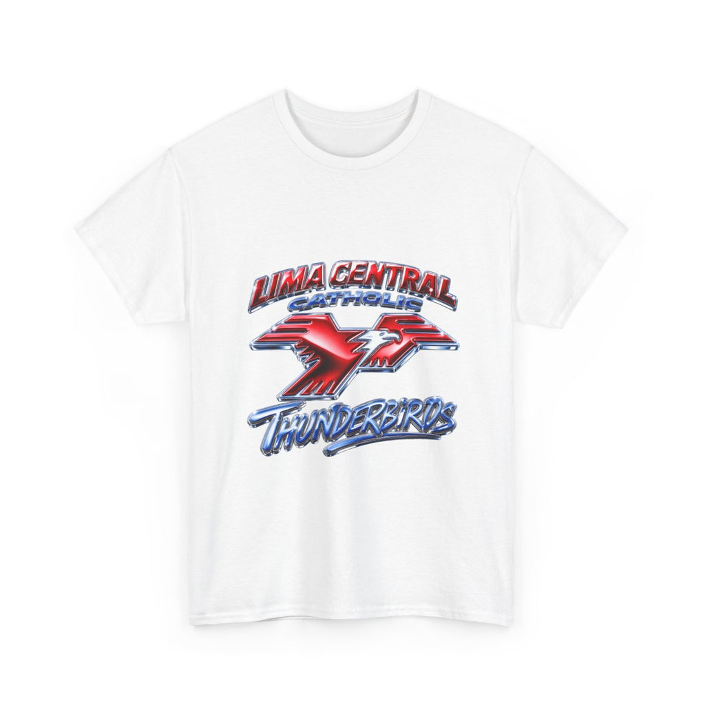 Lima Central Catholic Chrome Y2k Tee