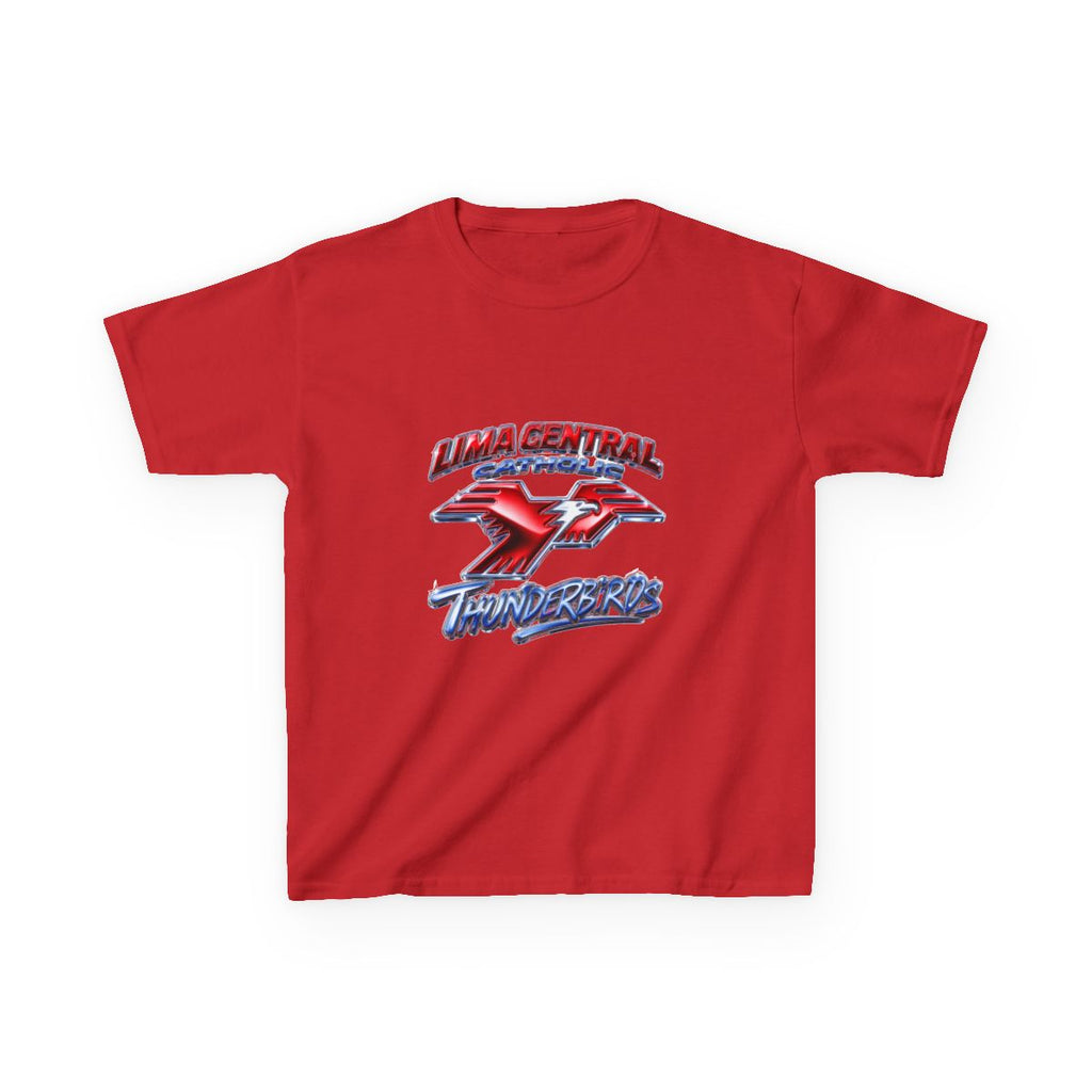 Lima Central Catholic Chrome Y2k Youth Tee