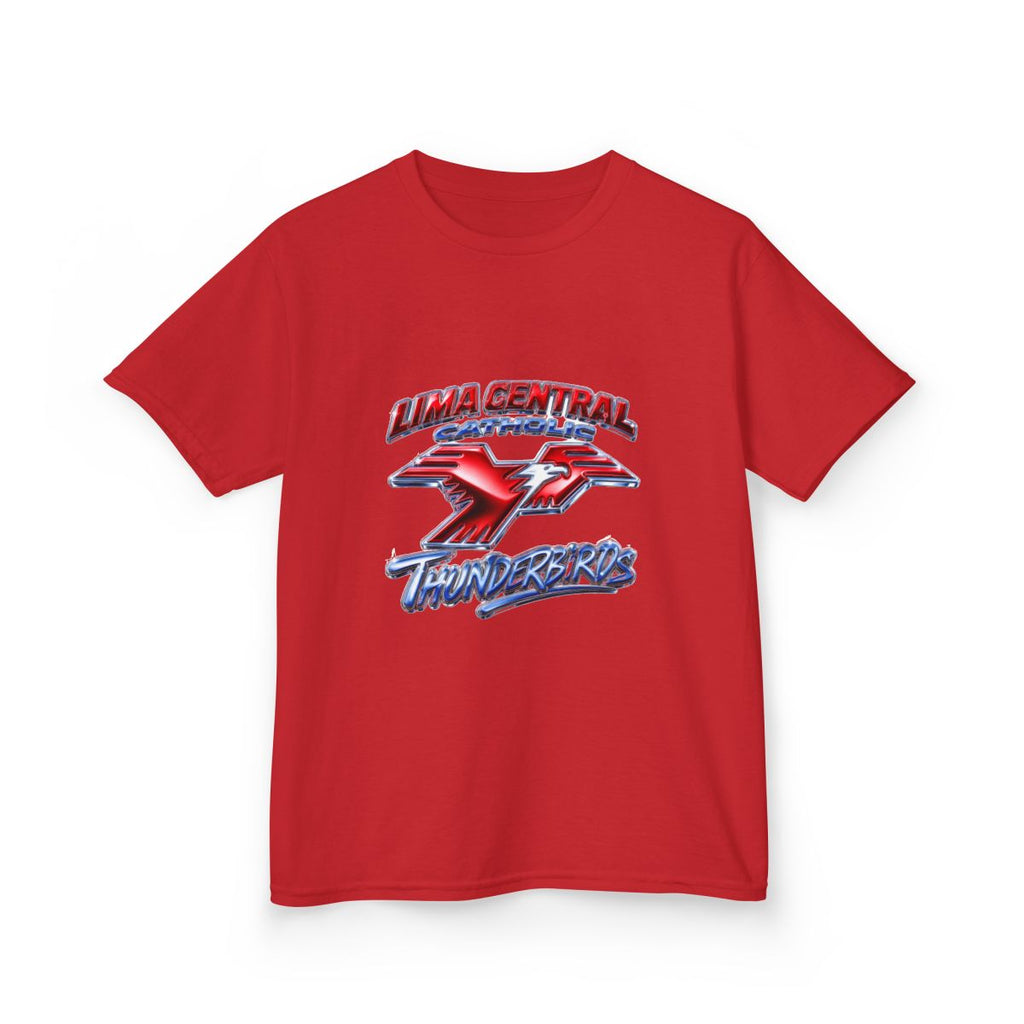Lima Central Catholic Chrome Y2k Youth Tee