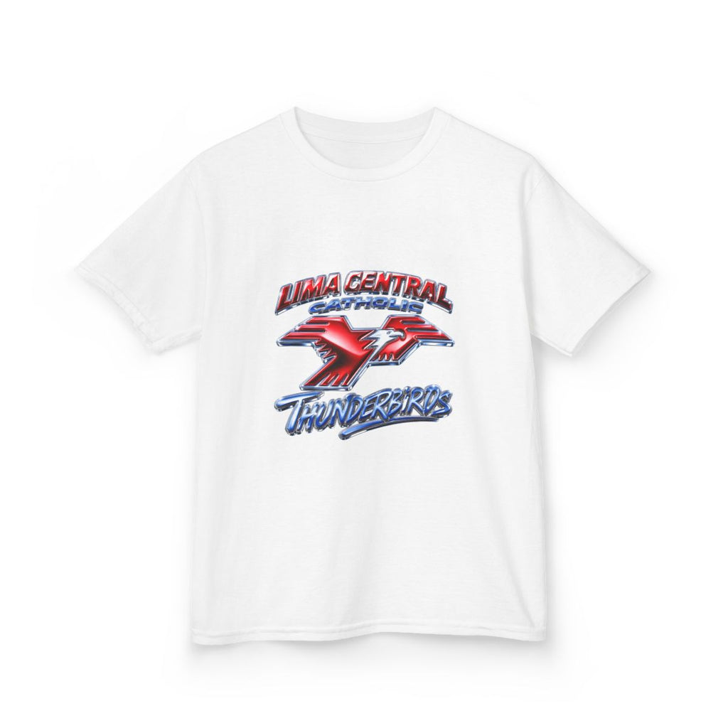 Lima Central Catholic Chrome Y2k Youth Tee