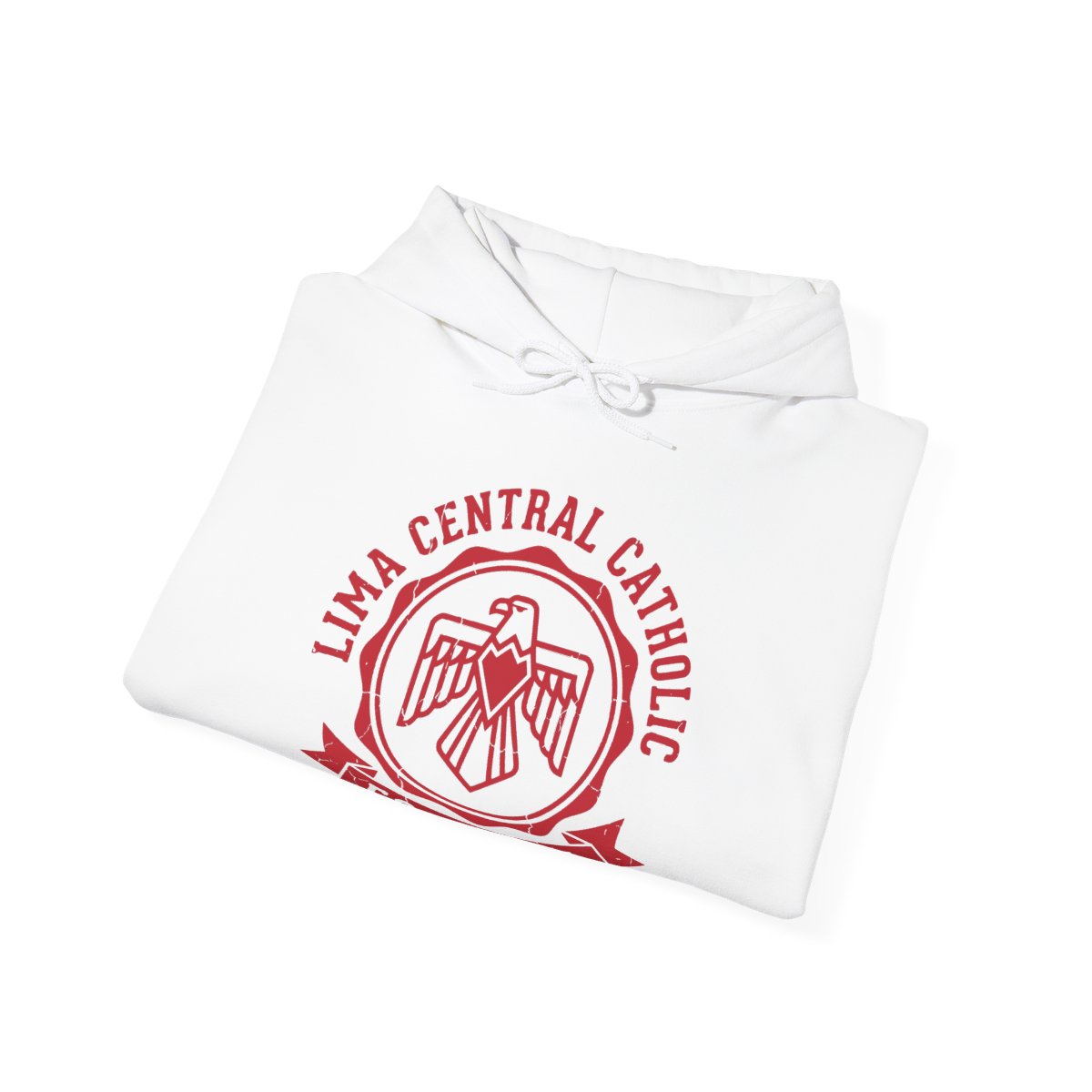 Lima Central Catholic Crest Badge Hoodie