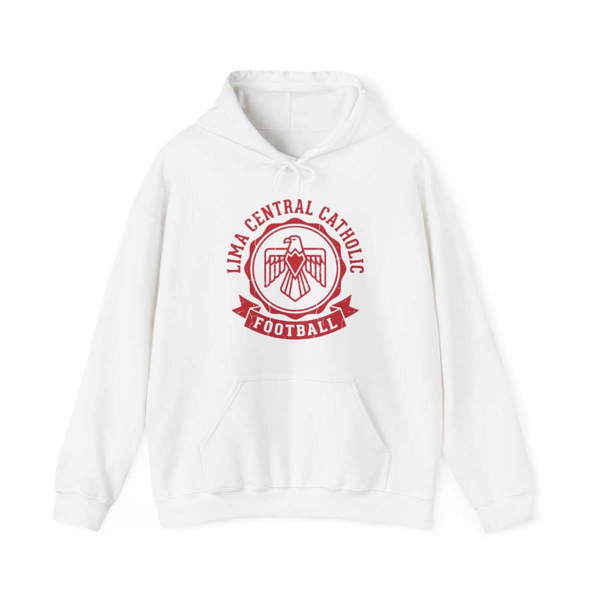 Lima Central Catholic Crest Badge Hoodie