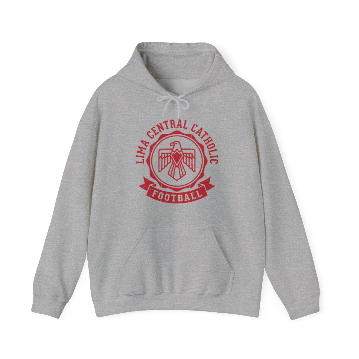 Lima Central Catholic Crest Badge Hoodie