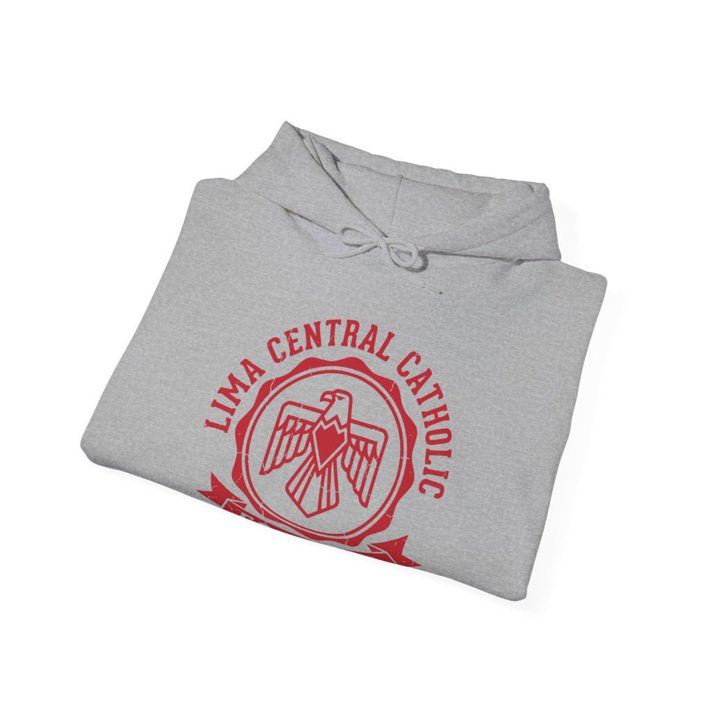 Lima Central Catholic Crest Badge Hoodie