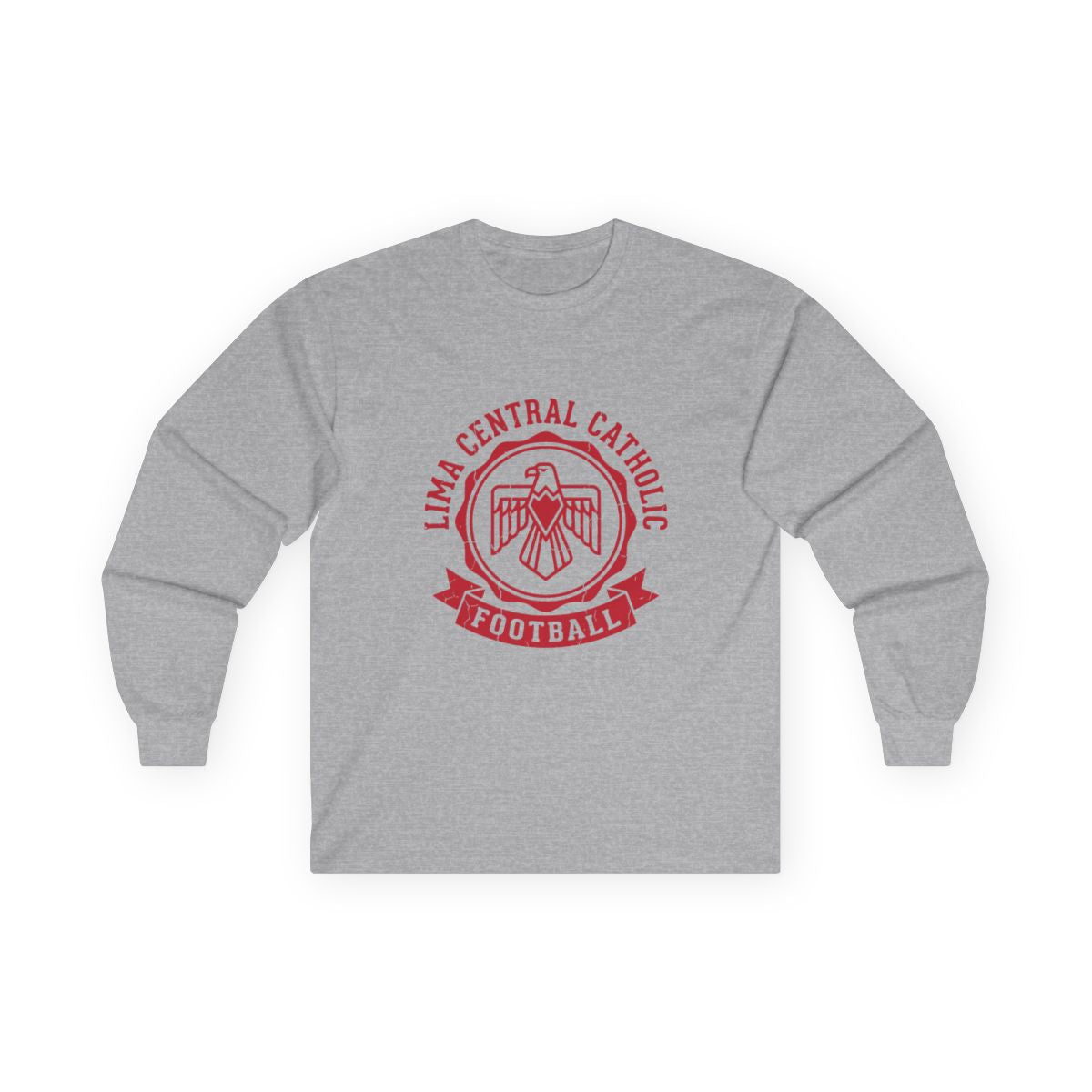Lima Central Catholic Crest Badge Long Sleeve