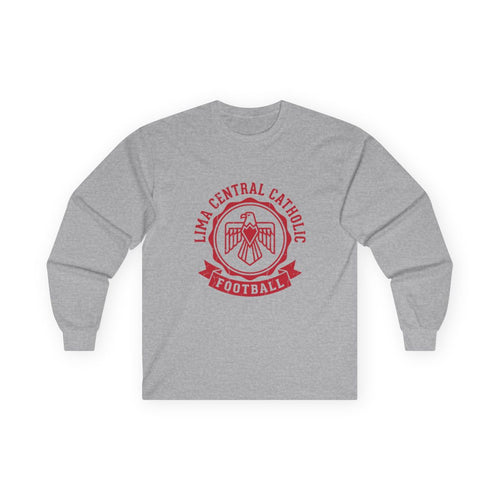 Lima Central Catholic Crest Badge Long Sleeve
