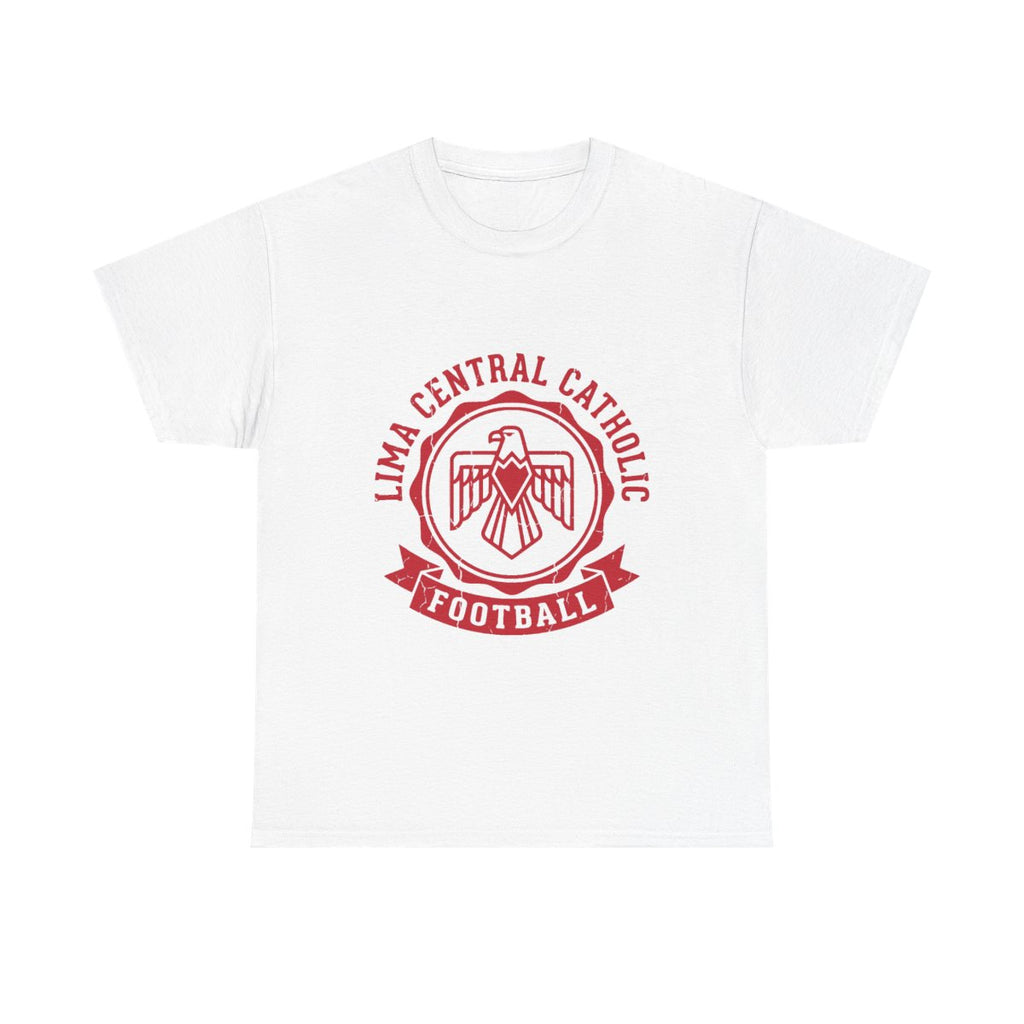 Lima Central Catholic Crest Badge Tee