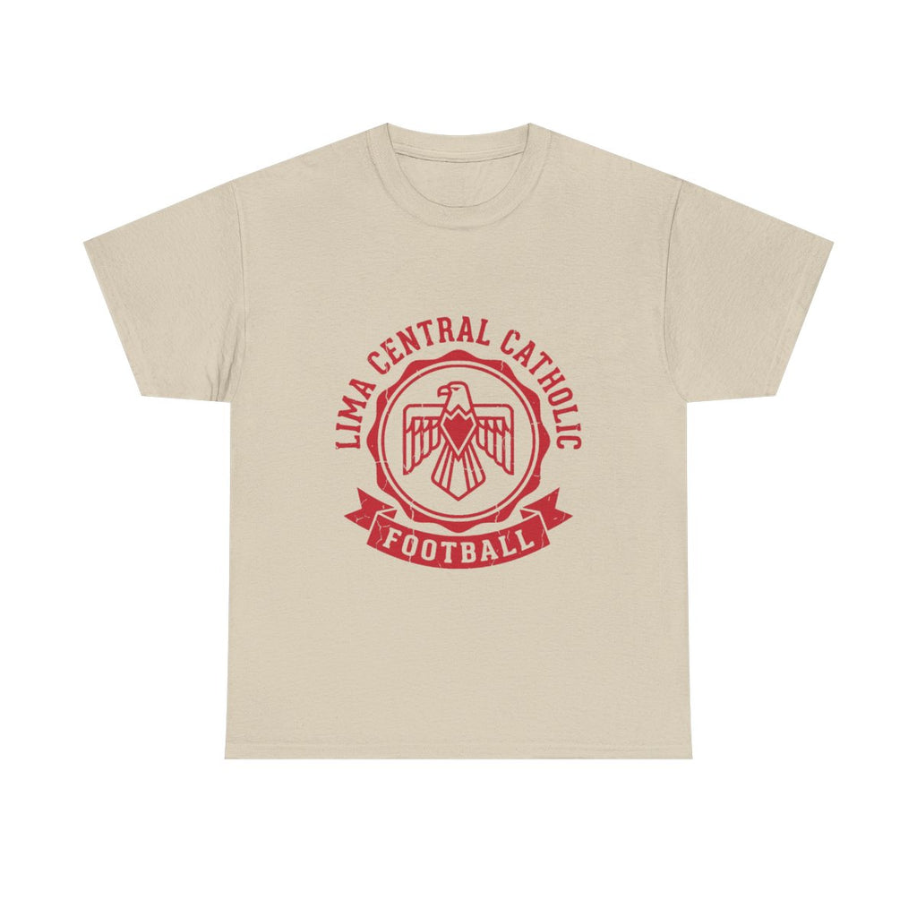 Lima Central Catholic Crest Badge Tee