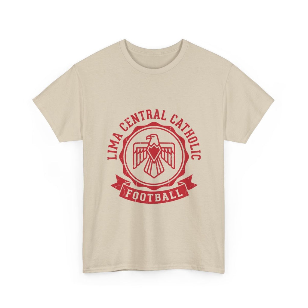 Lima Central Catholic Crest Badge Tee