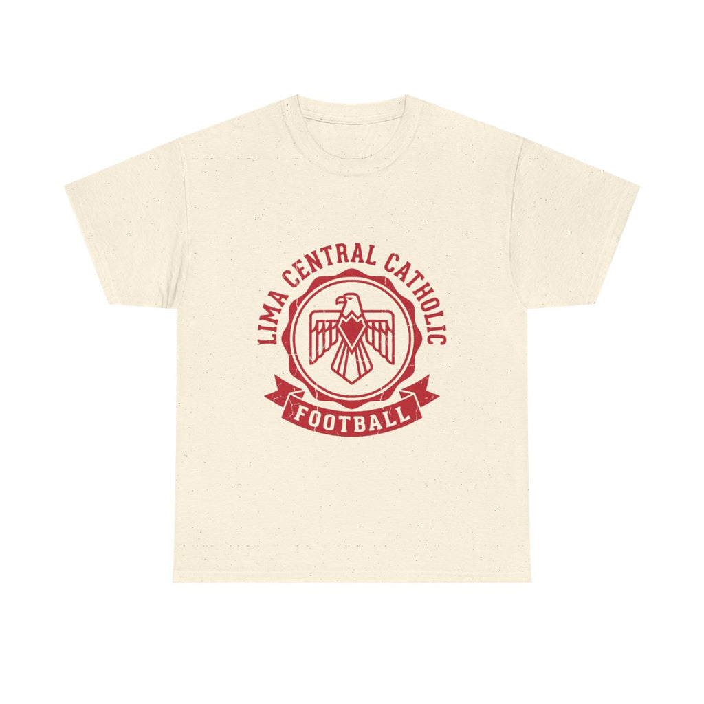 Lima Central Catholic Crest Badge Tee