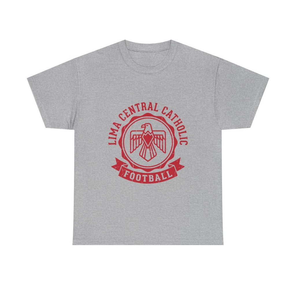 Lima Central Catholic Crest Badge Tee