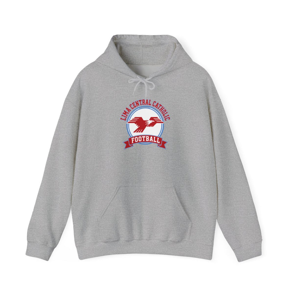 Lima Central Catholic Football Crest Hoodie