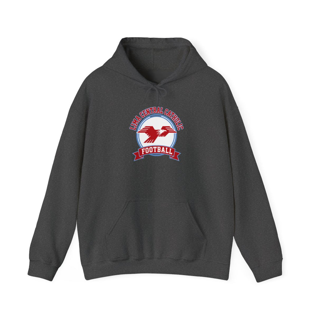Lima Central Catholic Football Crest Hoodie