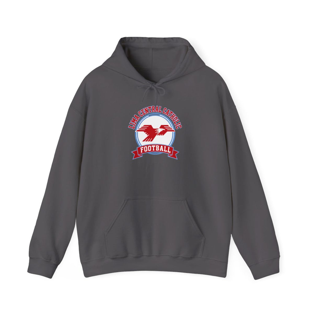 Lima Central Catholic Football Crest Hoodie