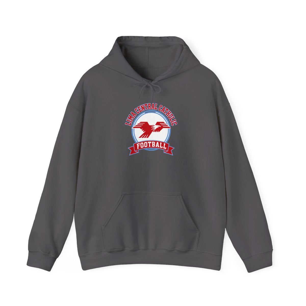 Lima Central Catholic Football Crest Hoodie