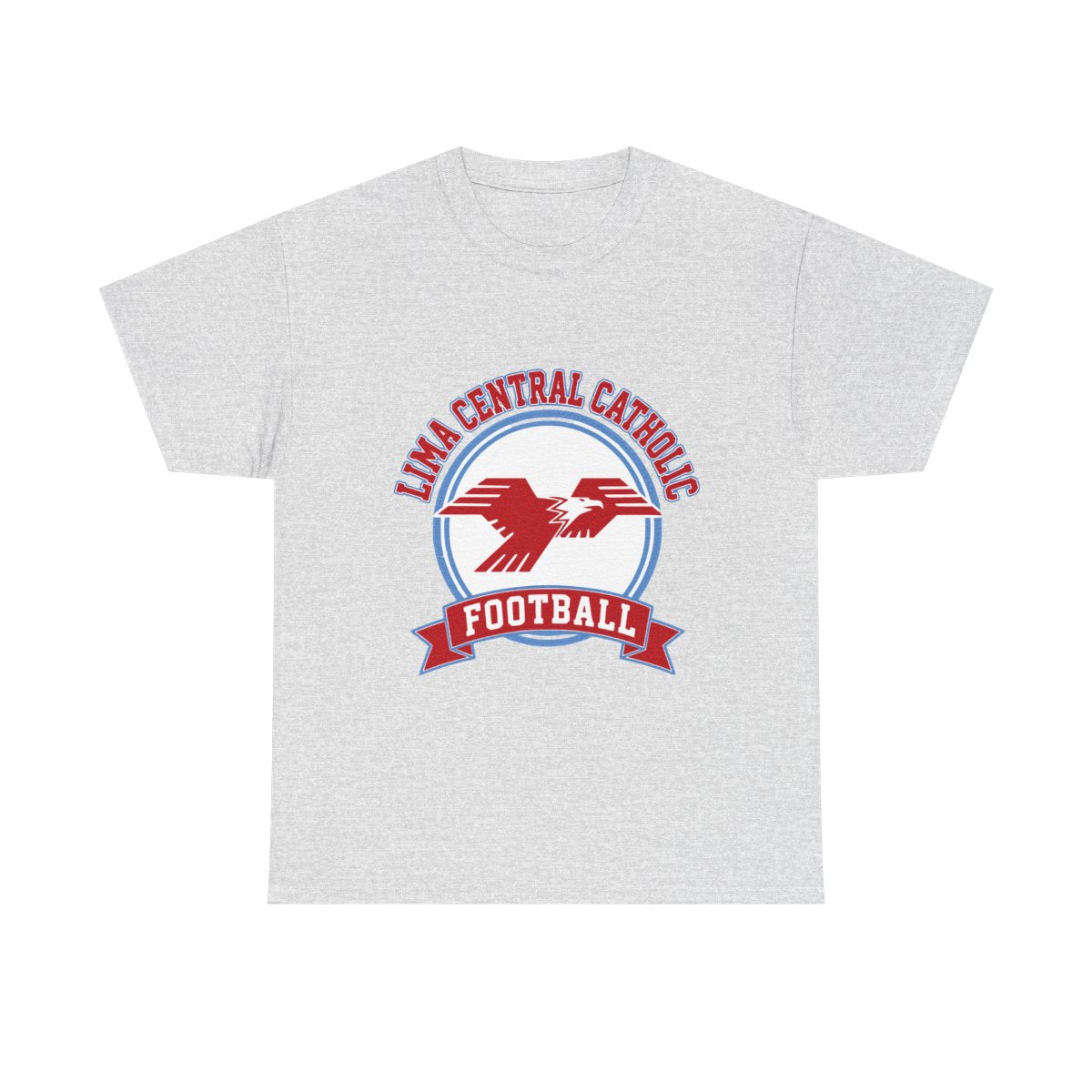 Lima Central Catholic Football Crest Tee