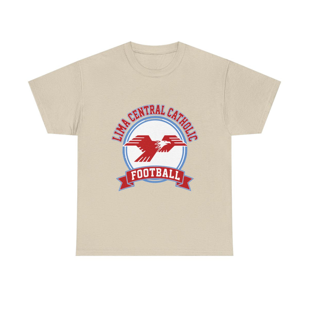 Lima Central Catholic Football Crest Tee