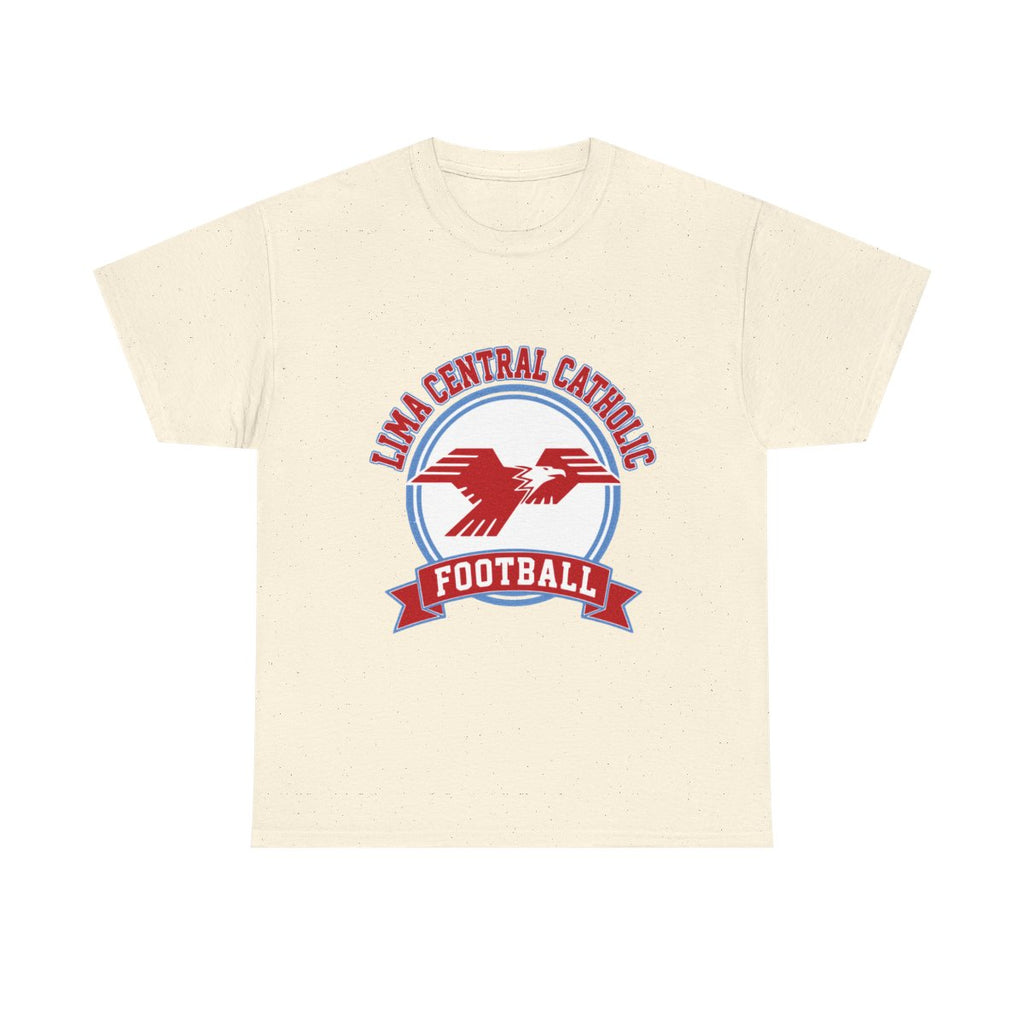 Lima Central Catholic Football Crest Tee