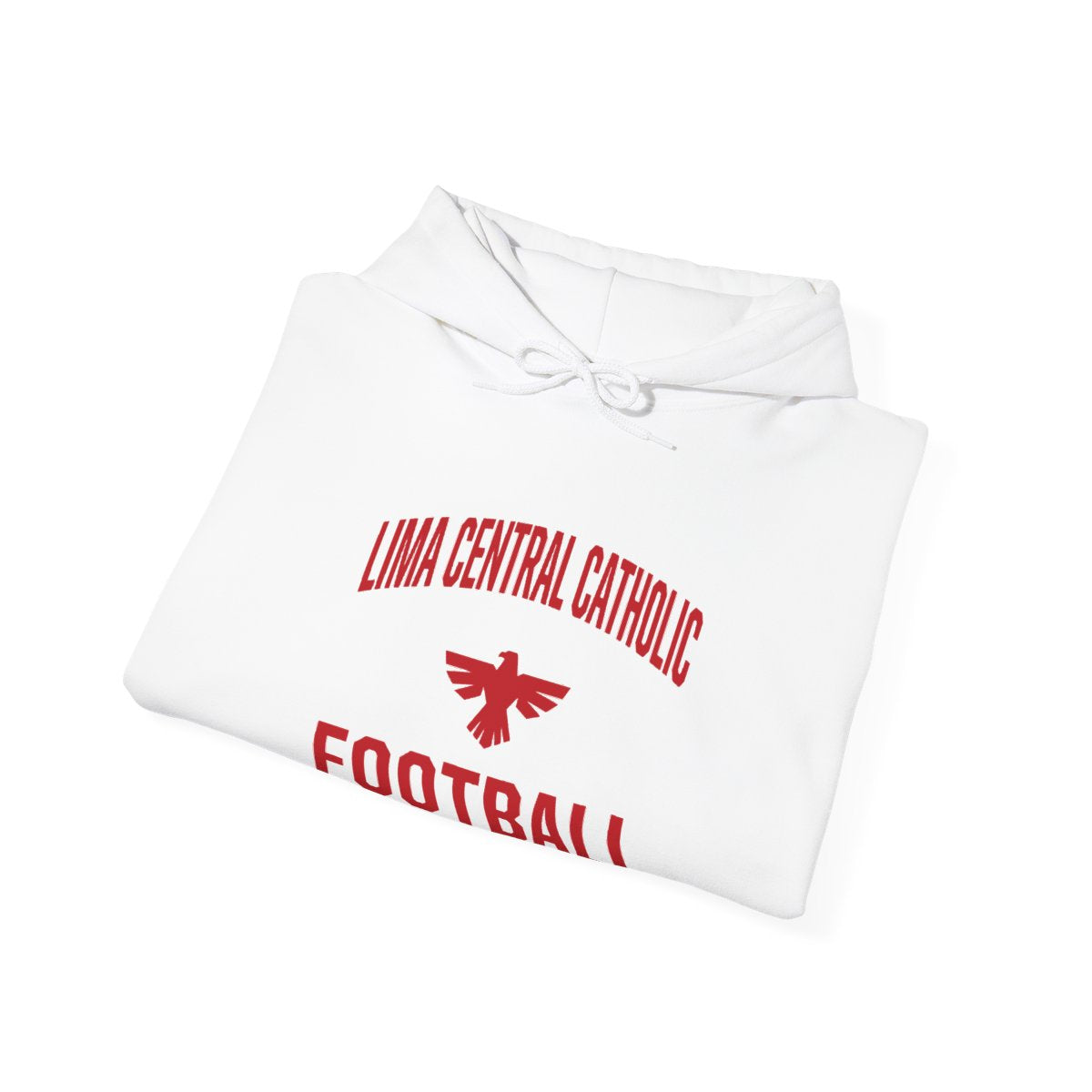 Lima Central Catholic Football Stack Hoodie