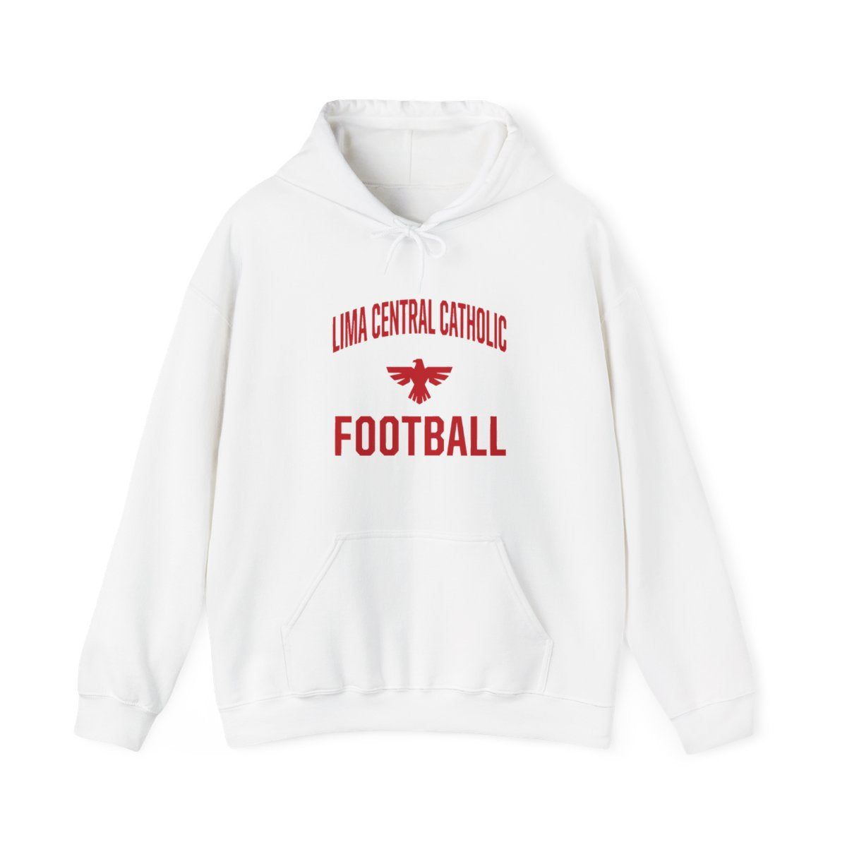 Lima Central Catholic Football Stack Hoodie