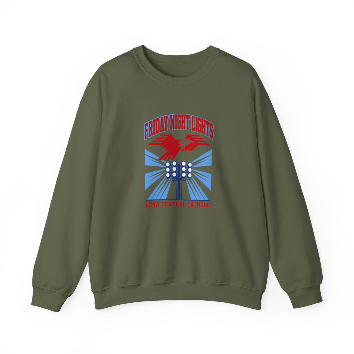 Lima Central Catholic Friday Night Lights Crewneck