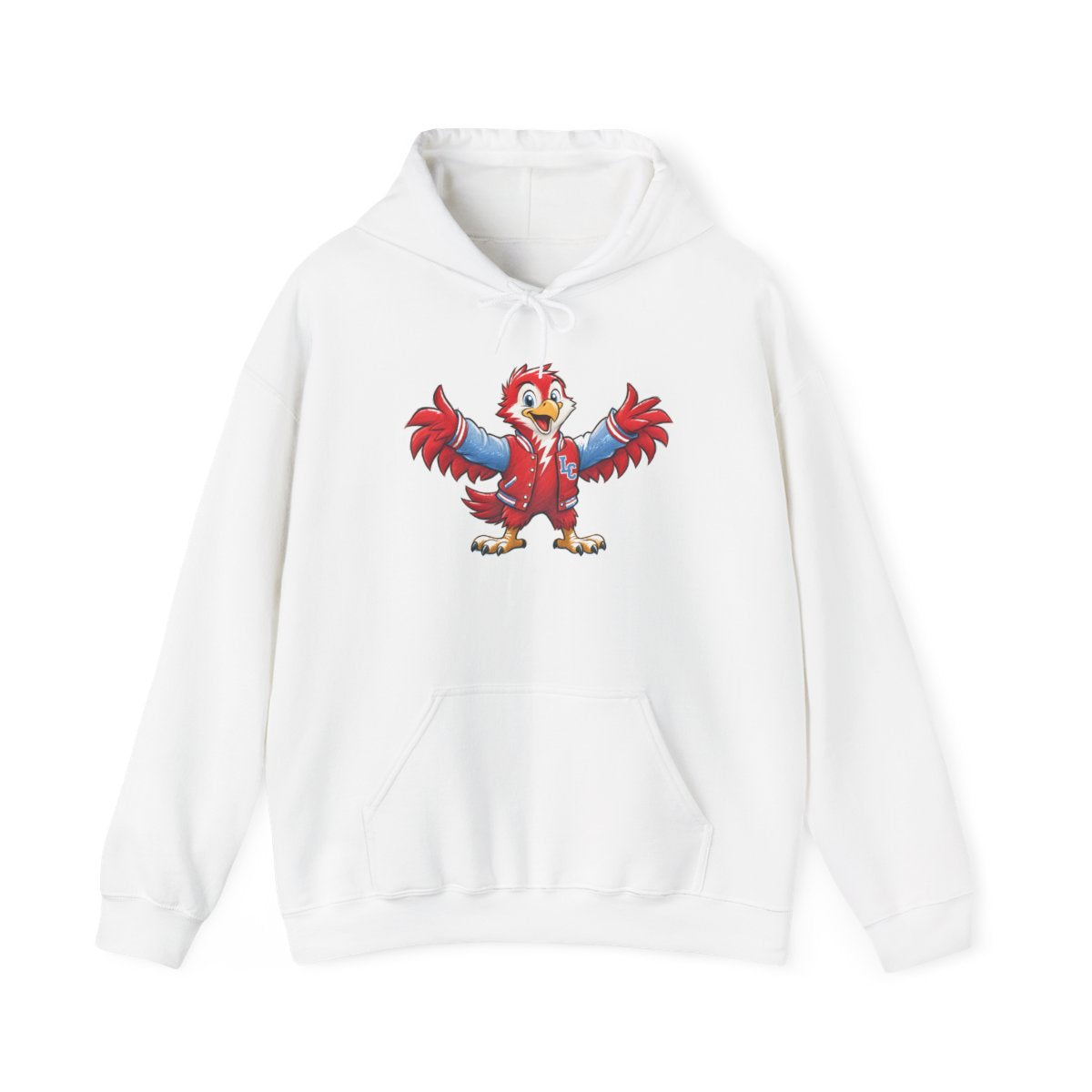 Lima Central Catholic Hand Drawn Mascot Hoodie