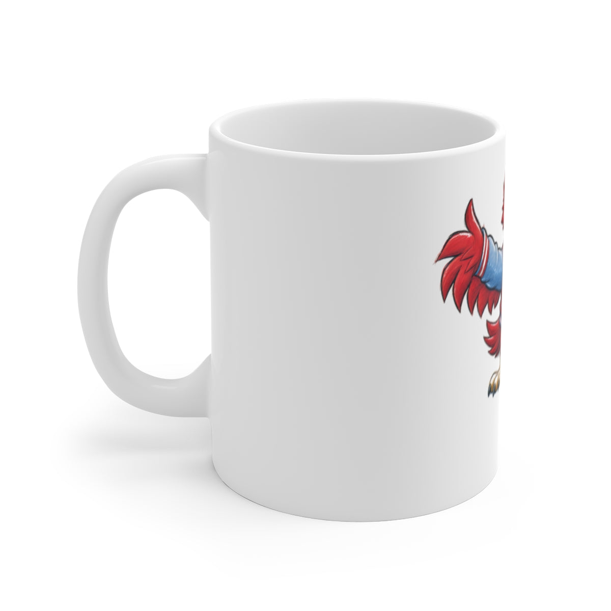 Lima Central Catholic Hand Drawn Mascot Mug