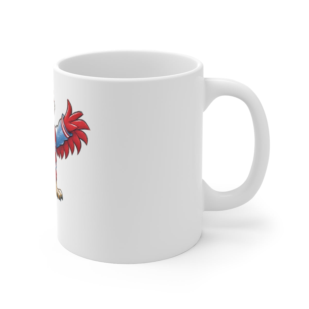 Lima Central Catholic Hand Drawn Mascot Mug