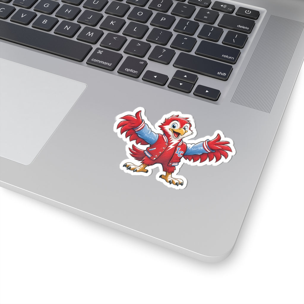 Lima Central Catholic Hand Drawn Mascot Sticker