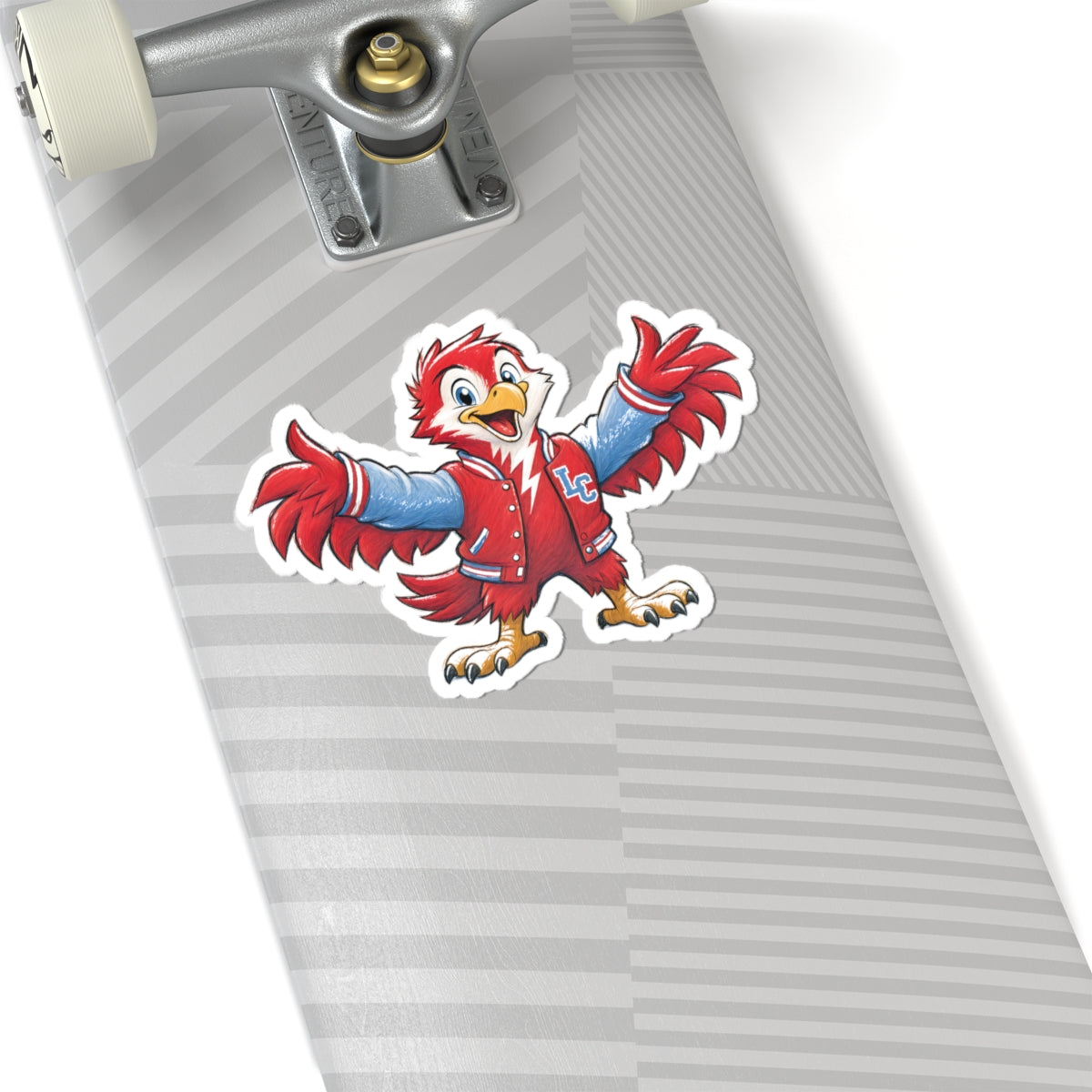 Lima Central Catholic Hand Drawn Mascot Sticker
