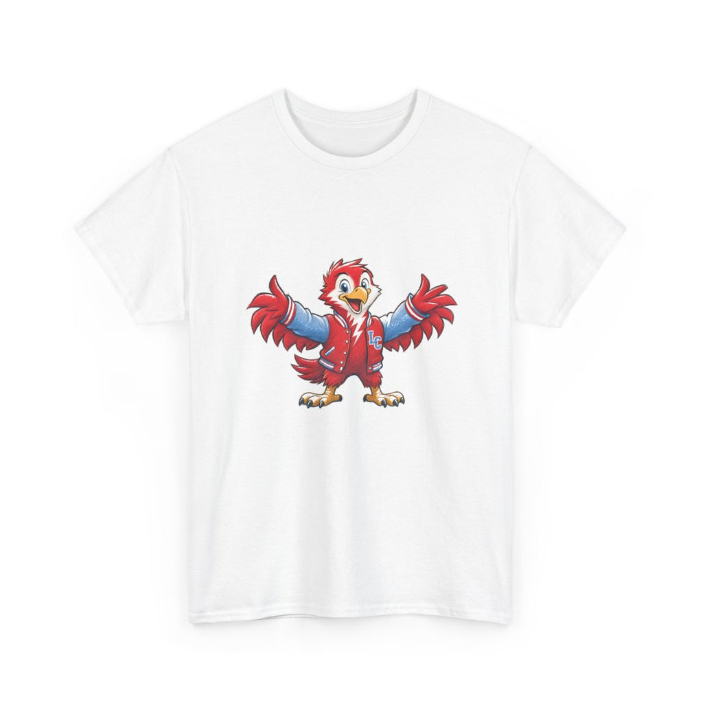 Lima Central Catholic Hand Drawn Mascot Tee