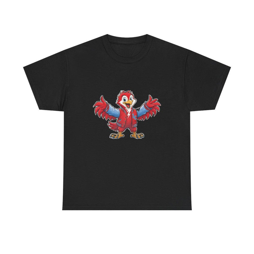 Lima Central Catholic Hand Drawn Mascot Tee