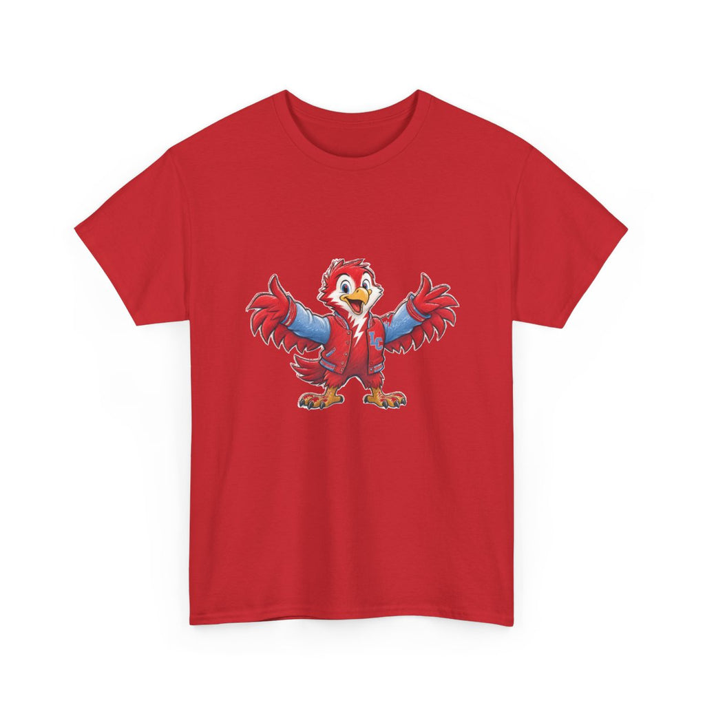 Lima Central Catholic Hand Drawn Mascot Tee