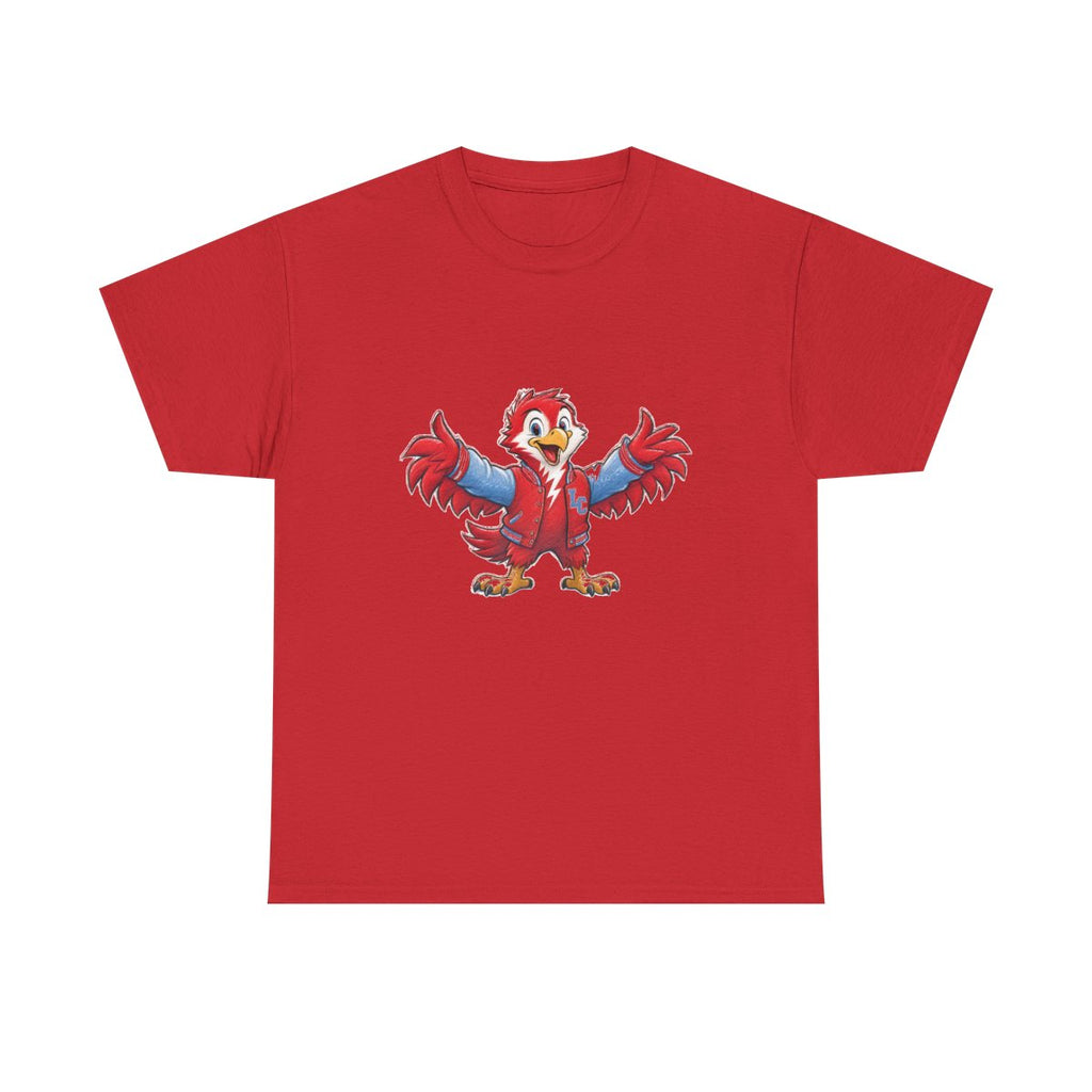 Lima Central Catholic Hand Drawn Mascot Tee