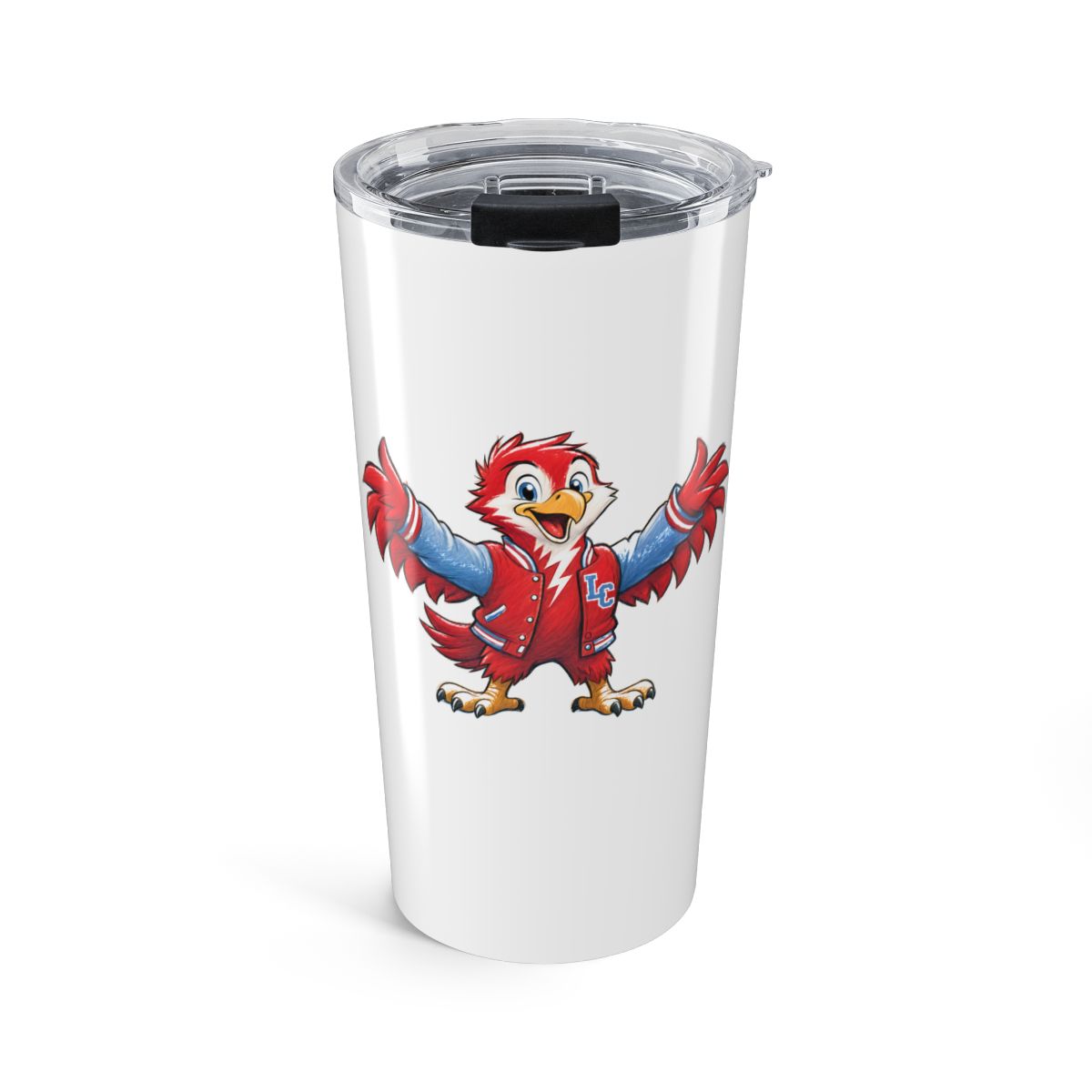 Lima Central Catholic Hand Drawn Mascot Tumbler