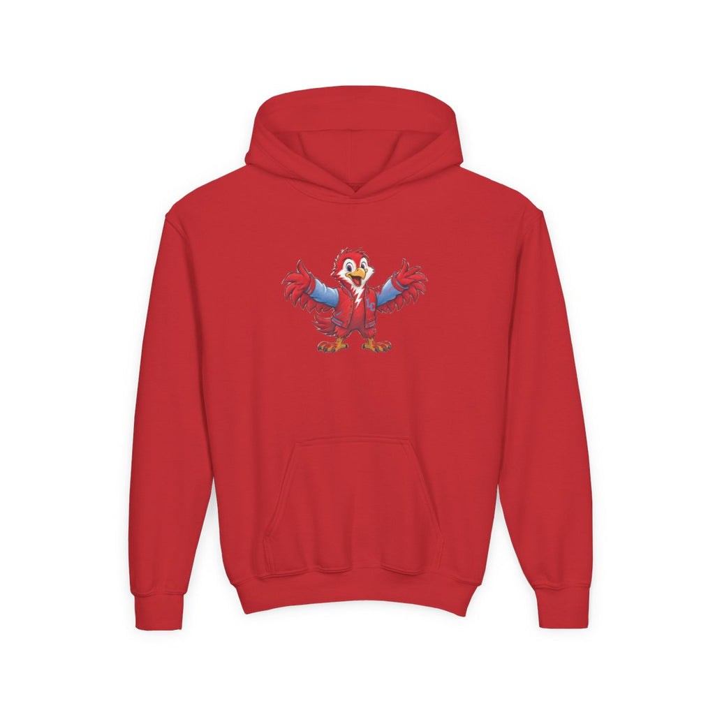 Lima Central Catholic Hand Drawn Mascot Youth Hoodie