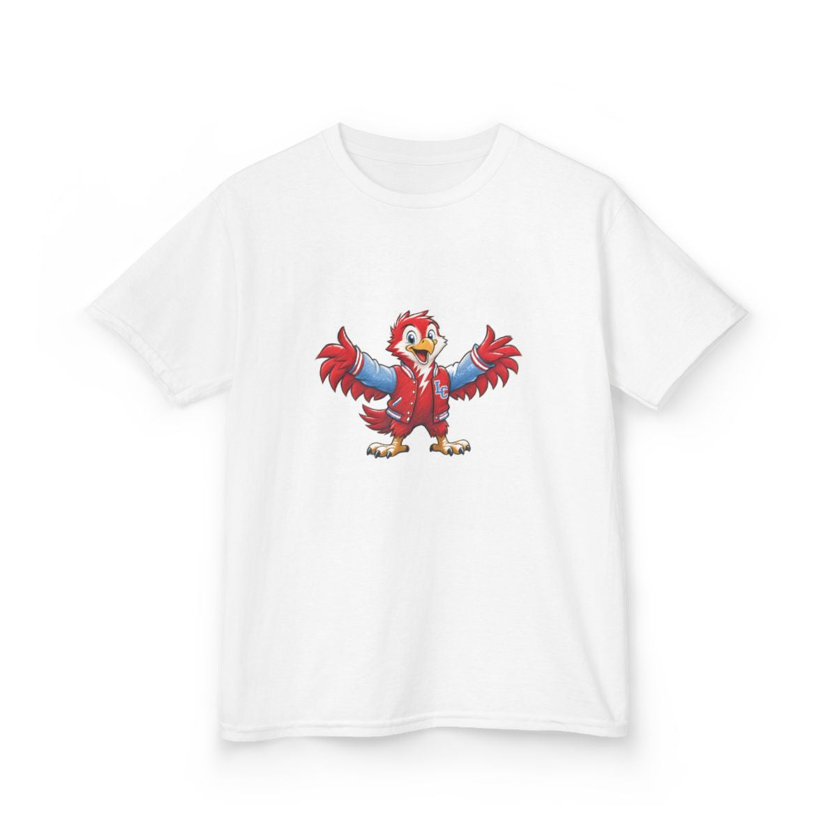 Lima Central Catholic Hand Drawn Mascot Youth Tee