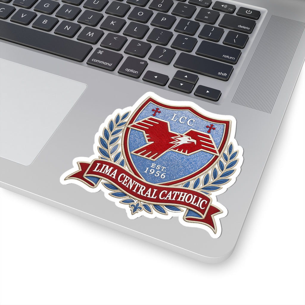 Lima Central Catholic Heritage Crest Sticker