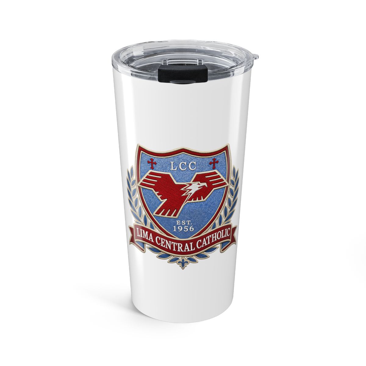 Lima Central Catholic Heritage Crest Tumbler