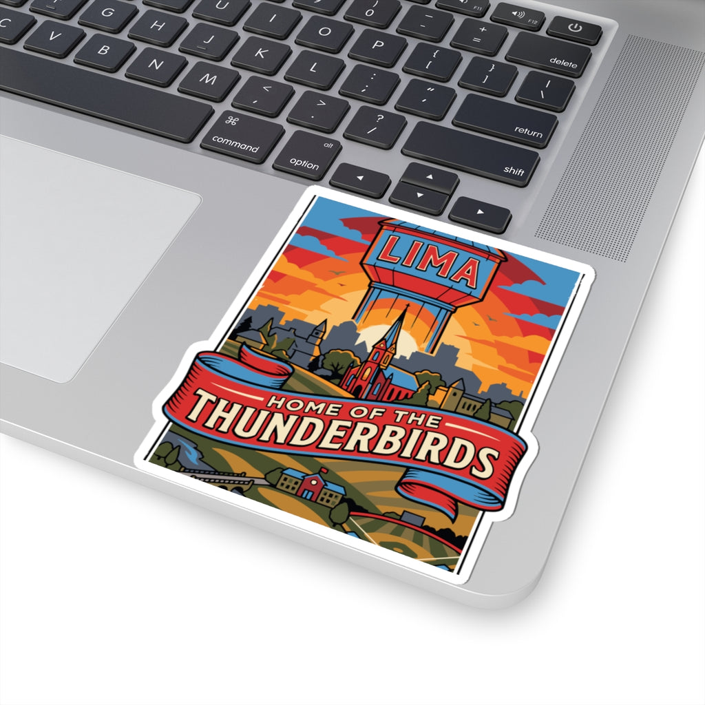Lima Central Catholic Hometown Poster Sticker