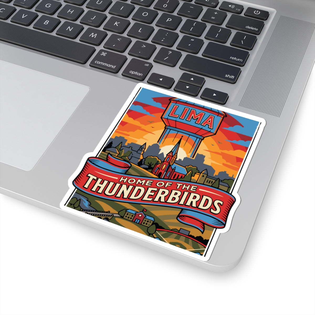 Lima Central Catholic Hometown Poster Sticker