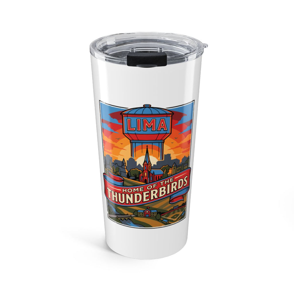 Lima Central Catholic Hometown Poster Tumbler