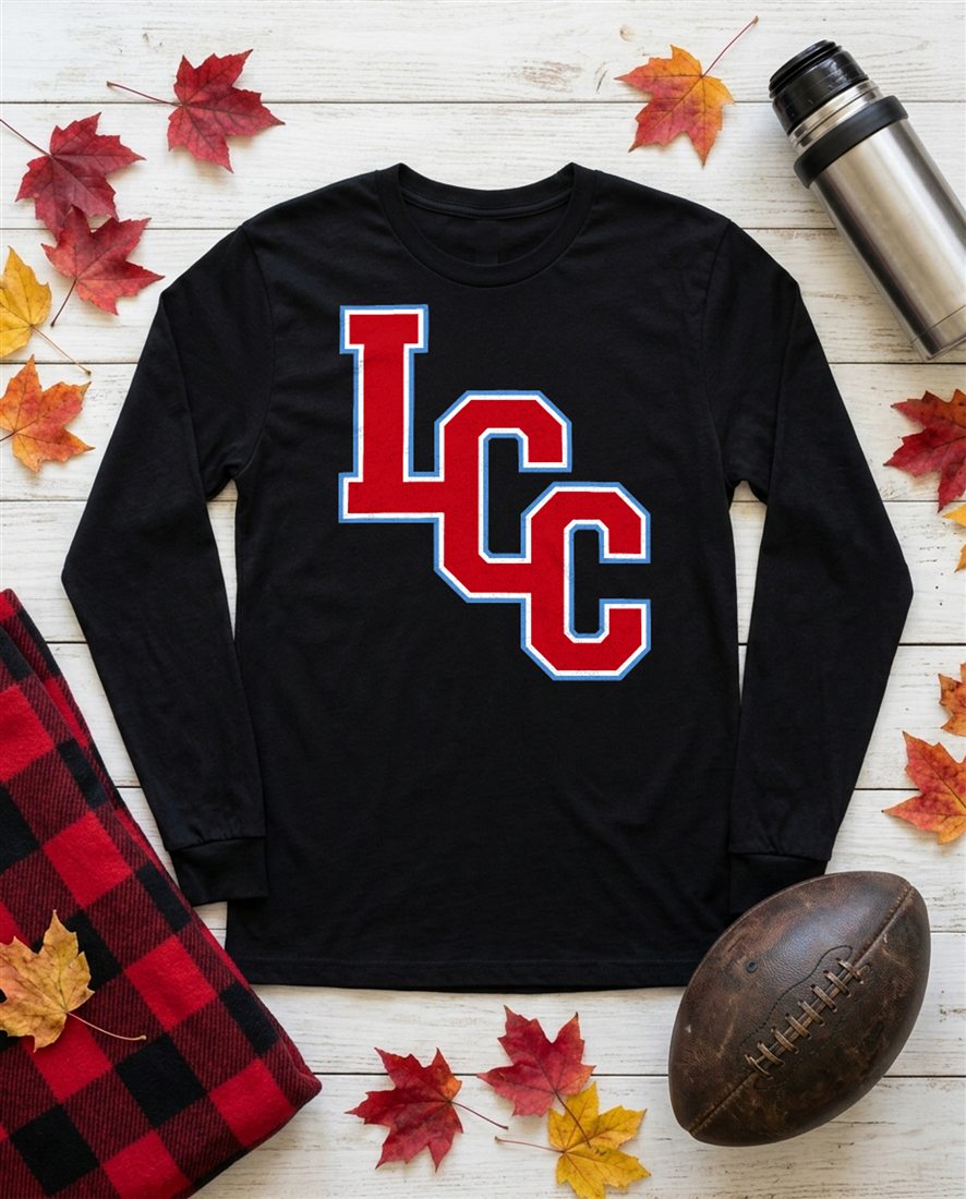 Lima Central Catholic LCC Monogram Long Sleeve