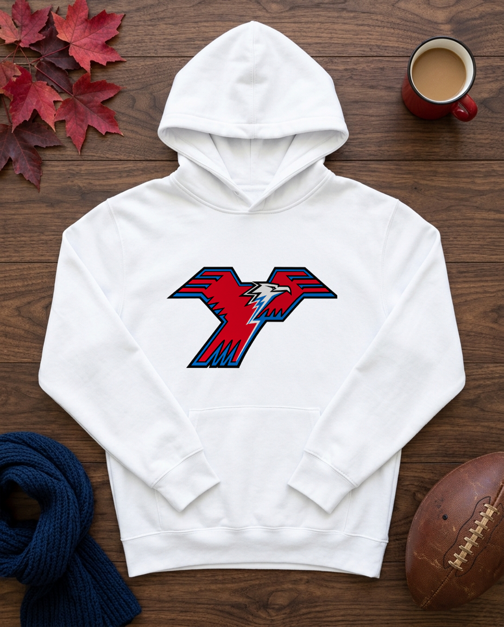 Lima Central Catholic Modern Bold Hoodie