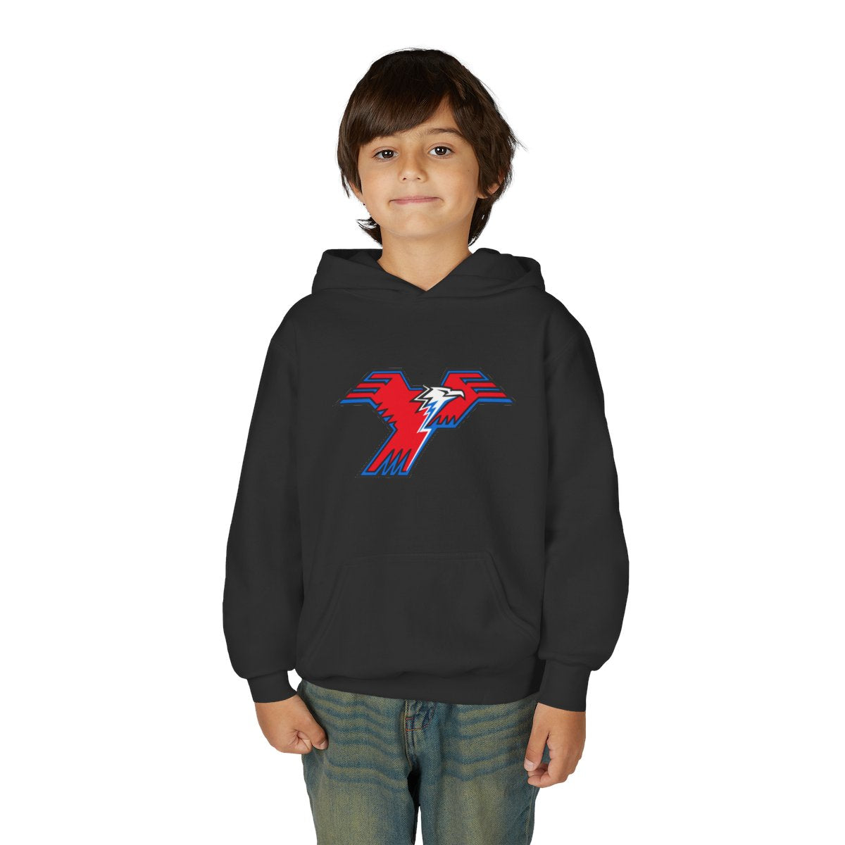 Lima Central Catholic Modern Bold Youth Hoodie