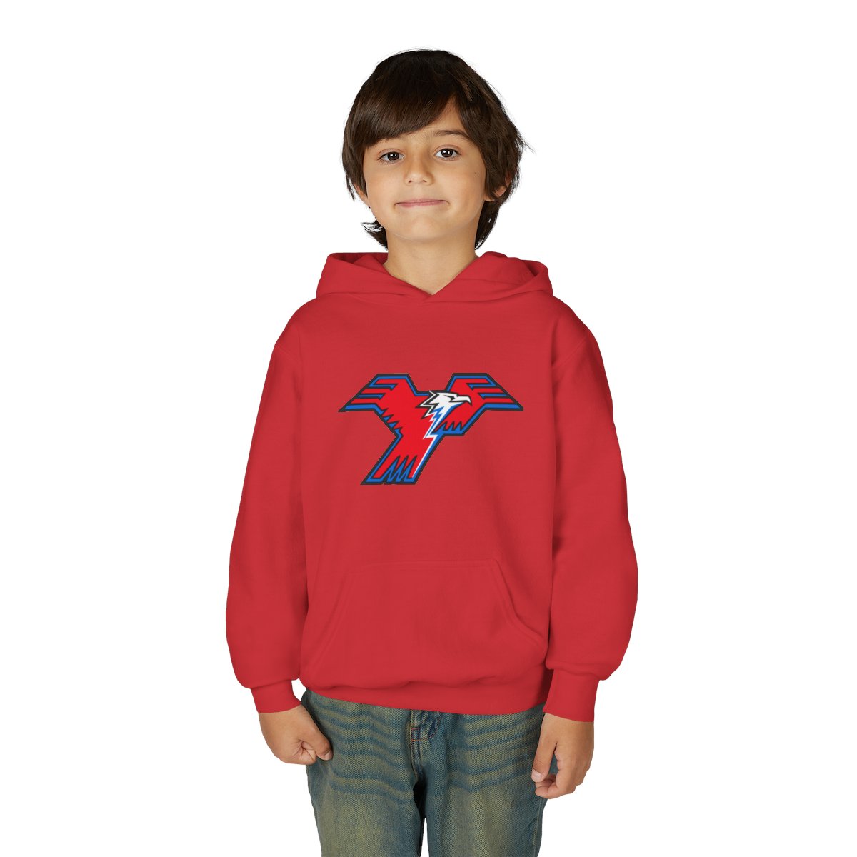 Lima Central Catholic Modern Bold Youth Hoodie