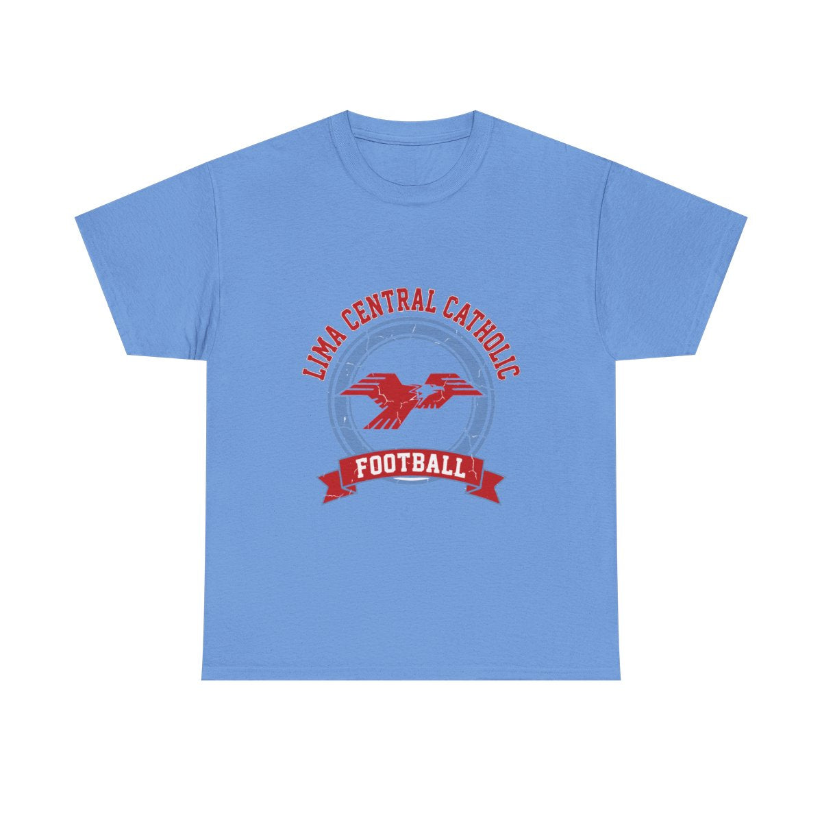 Lima Central Catholic Retro Crest Tee