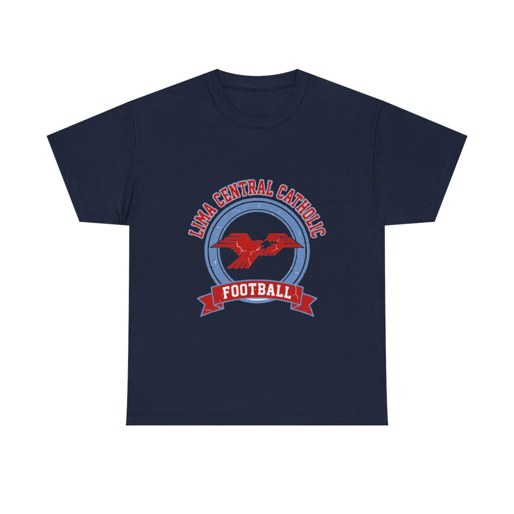 Lima Central Catholic Retro Crest Tee